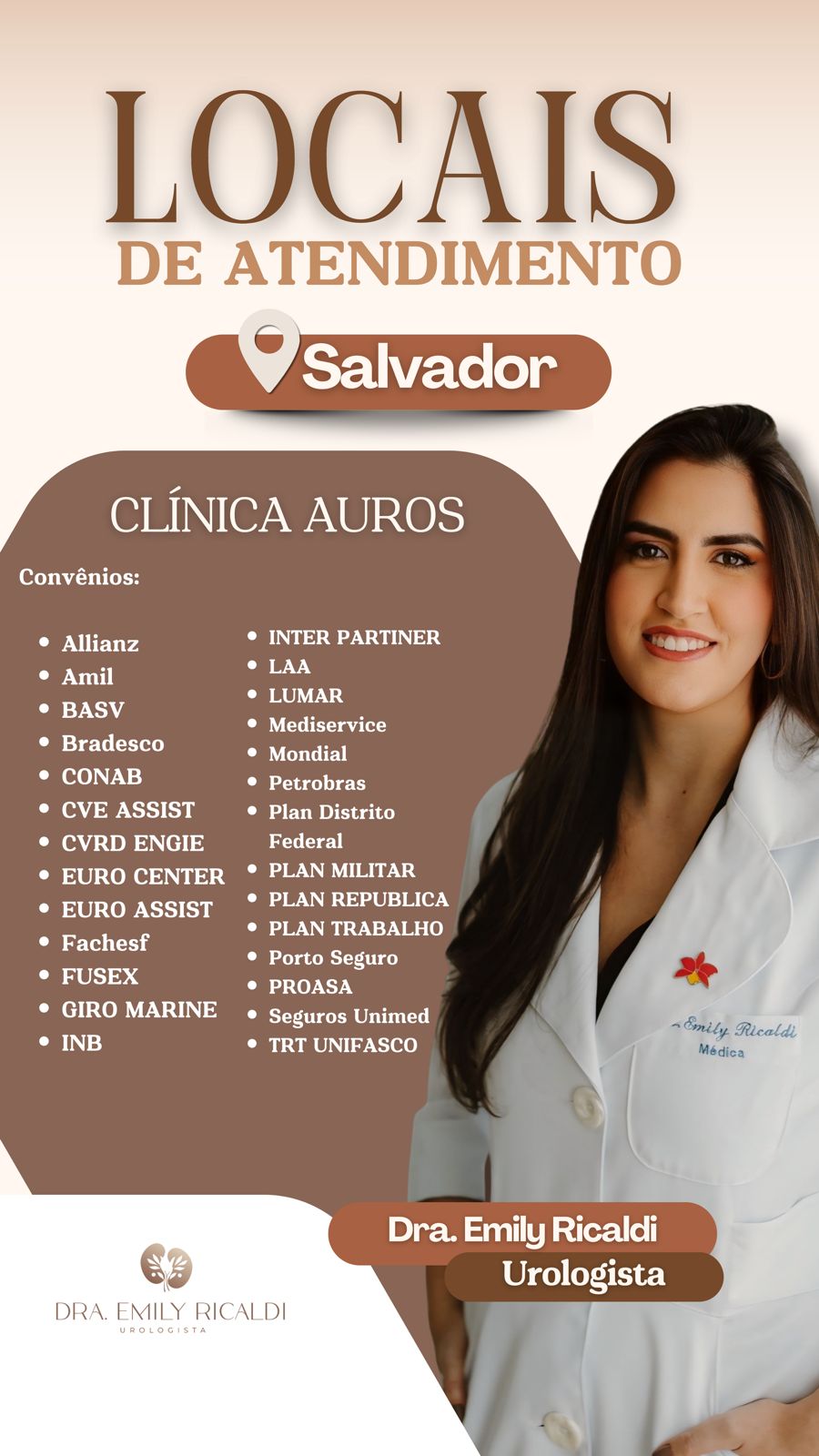 Convênios - Clínica Auros