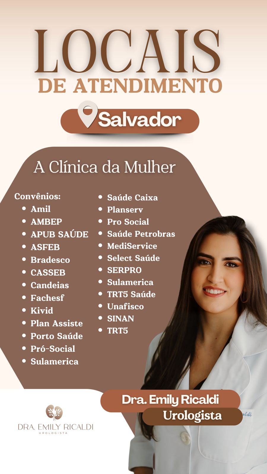 Convênios - Clínica da Mulher