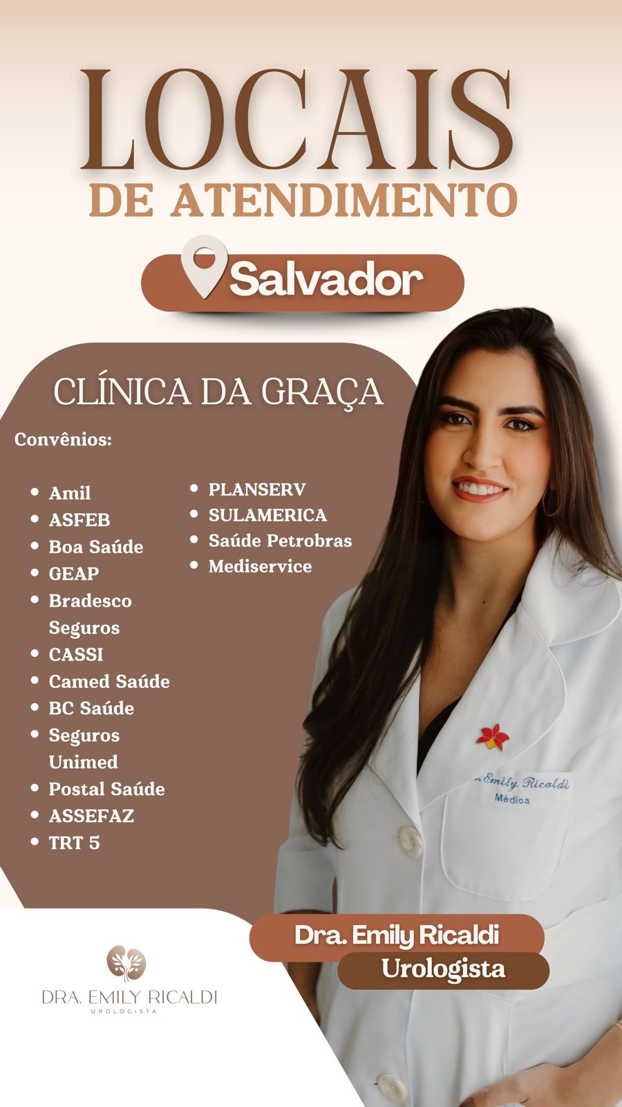 Convênios - Clínica da Graça Saúde e Estética 